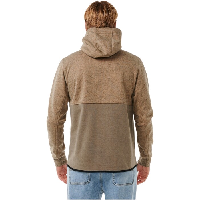 2024 Rip Curl Hombres Anti Series Cdigo Postal De Salida Fleece CFEDB9 - Sand Dune